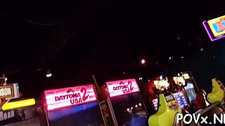 Wow, bare teen beauties get rough blowjobs and sex!