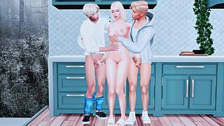 stepmom cheats on her husband cuckold with stepson sims 4 anime hentai sfm