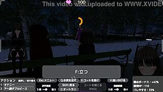 i'm celeka-san, trying not to get caught while masturbating in my naked coat outdoors.