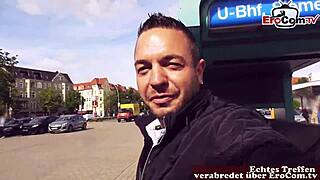 Damn, this normal girl shows tits and fucks outdoor without a condom!