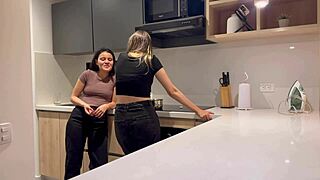 Coffee Turned To Pussy Licking