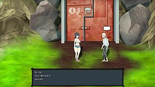 intense hentai game mad island played with wild sex