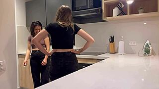 Coffee Turned To Pussy Licking