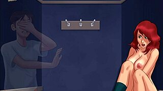 i cant believe summertime saga 182 has such wild hentai cartoon anime scenes, its so intense.