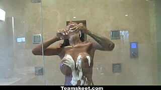 I compiled horny tattooed babes getting hardcore cumshots on their big asses