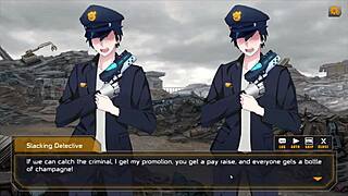 robolife2 - nova duty hentai game pornplay ep 2 anal drill sextoy to make android girl orgasm