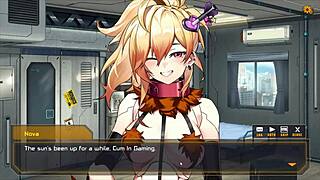 robolife2 - nova duty hentai game pornplay ep 2 anal drill sextoy to make android girl orgasm