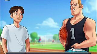 i cant believe summertime saga 182 has such wild hentai cartoon anime scenes, its so intense.