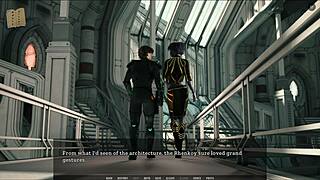 In this 3D anime tale, a curvy mature woman with big tits explores the unending void.