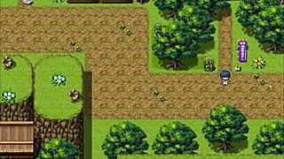 tanned girl natsuki in hentai game gets pervy massage