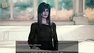 In this 3D anime tale, a curvy mature woman with big tits explores the unending void.