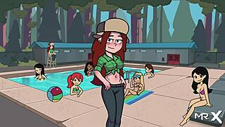 Wendy E1/32 in Campin' Wood: A sexy adult game with PC gameplay