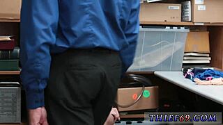 teen gets oiled for first anal with police brush