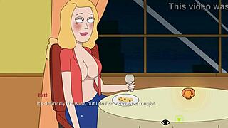 Rick and morty parody with beth tts ai speech
