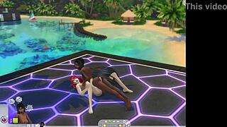 futas and shemales having fun in sims 4