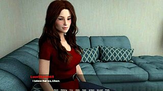 New anime porn video with 3D graphics and visual novel style gameplay