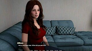 New anime porn video with 3D graphics and visual novel style gameplay