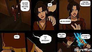 Azula's Boiling Rock Orgy With Perky Slut And Deepthroat