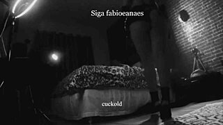 Hotwife Blows Big Cock In Front Of Cuckold