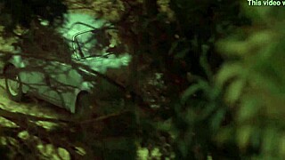 Back in the day, a sexy nude blonde caught everyone's eye near the car at 10 to midnight