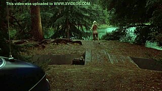 Back in the day, a sexy nude blonde caught everyone's eye near the car at 10 to midnight