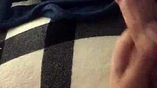 i feel my throbbing cock pulsing solo in this homemade gay amateur video