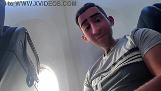 Step gay dad makes flying naughty with public feet fetish