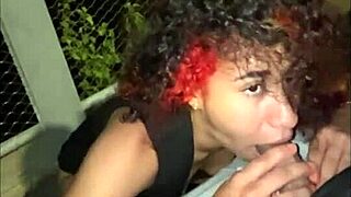 i gave a stranger tight latina pussy outdoors, riding big black cock.