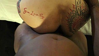 Stunning ebony guy gets a facial cumshot