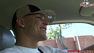 Skinny Blonde Slut With Small 18+ Tits Gets A Huge Cumshot On Her Boobs And Her Face