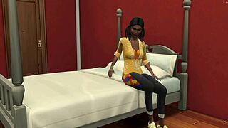 Stepbrother fucks naked Indian stepsister after licking her pussy