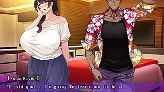 Housewife gets cucked in this Ahegao-filled Hentai game with English subs