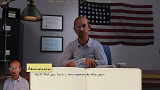 I meet my new gay roommate in college