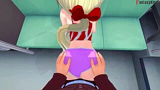 Cute blonde Airi's wild bus ride in public view