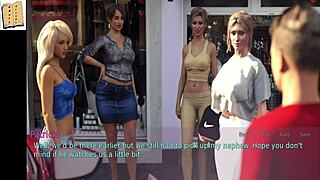 Raw Homemade Action with a Wife and Stepmother in Wild 3D Scene