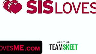 Stepsis Got Bored And Fucks Stepbro With Monster Cock