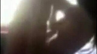 Fucking my new girlfriend in doggystyle. she bends over for blowjob