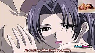 Hentai couple's steamy secret: stepmom and stepson's forbidden love