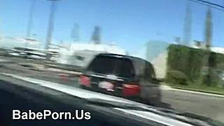 African Slut's Intense Interracial Blowjob with Black Cock