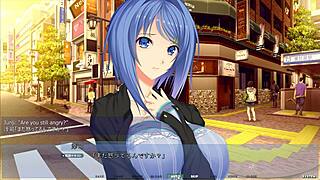 is mahiru losing her virginity to the college athlete in doggystyle?