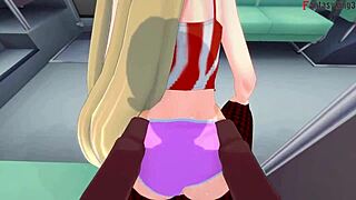 Cute blonde Airi's wild bus ride in public view