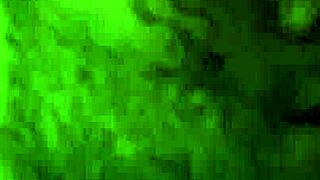 I watched Seth Gamble eat Cecilia Lion's pussy on the table before fucking her hard until we both came.