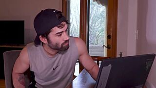 Oh My God! Russel West Takes Jaxon’s First BBC In Wild Anal Action!