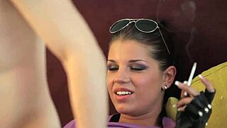 angel rivas smoking strap on 😈