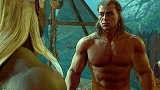Gay romance in Baldur's Gate 3: Halsin's intimate scene