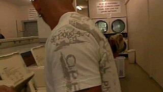 the meeting in laundry room turns to fuck