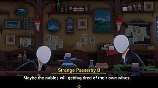 Eula from Genshin Impact in steamy 3D animation