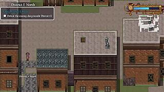 What strange thing did the cute girl grab from the man's box in the detective story?