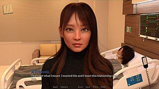 Exploring new memories with a brunette milf in an exciting game scenario