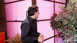 I’m Shocked Watching Her Fucked By Older Guy At Club With Lesbian Friends